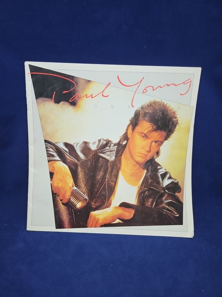 Paul Young World Tour 1985 Original Concert Programme