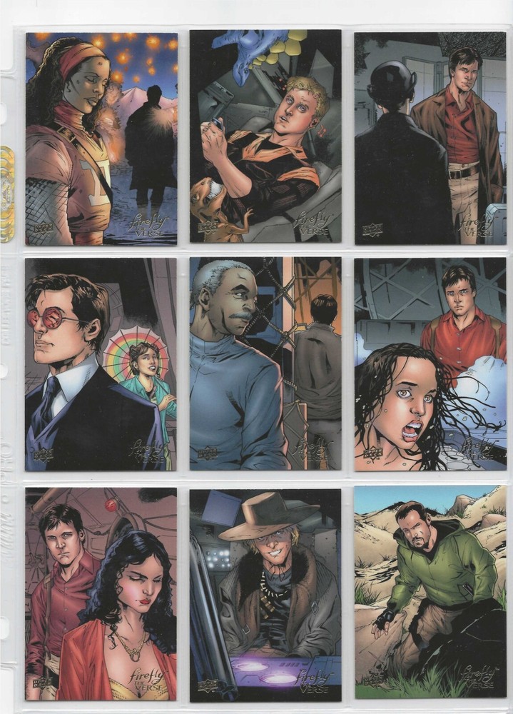 2015 Upper Deck Firefly the Verse pick your base cards complete your set singles