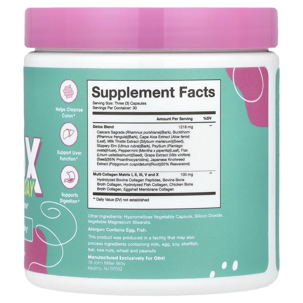 Collagen Detox, 90 Capsules