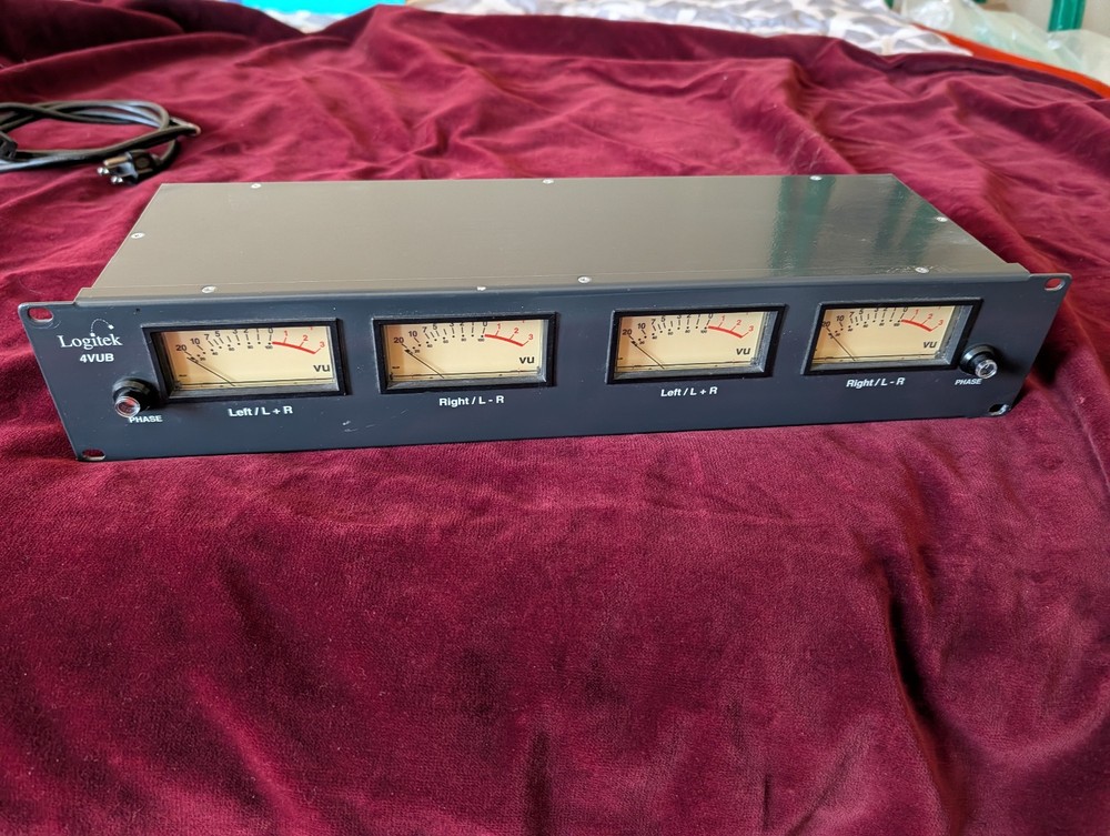 logitek 4vub 4 vu meter fully adjustable and 100% working