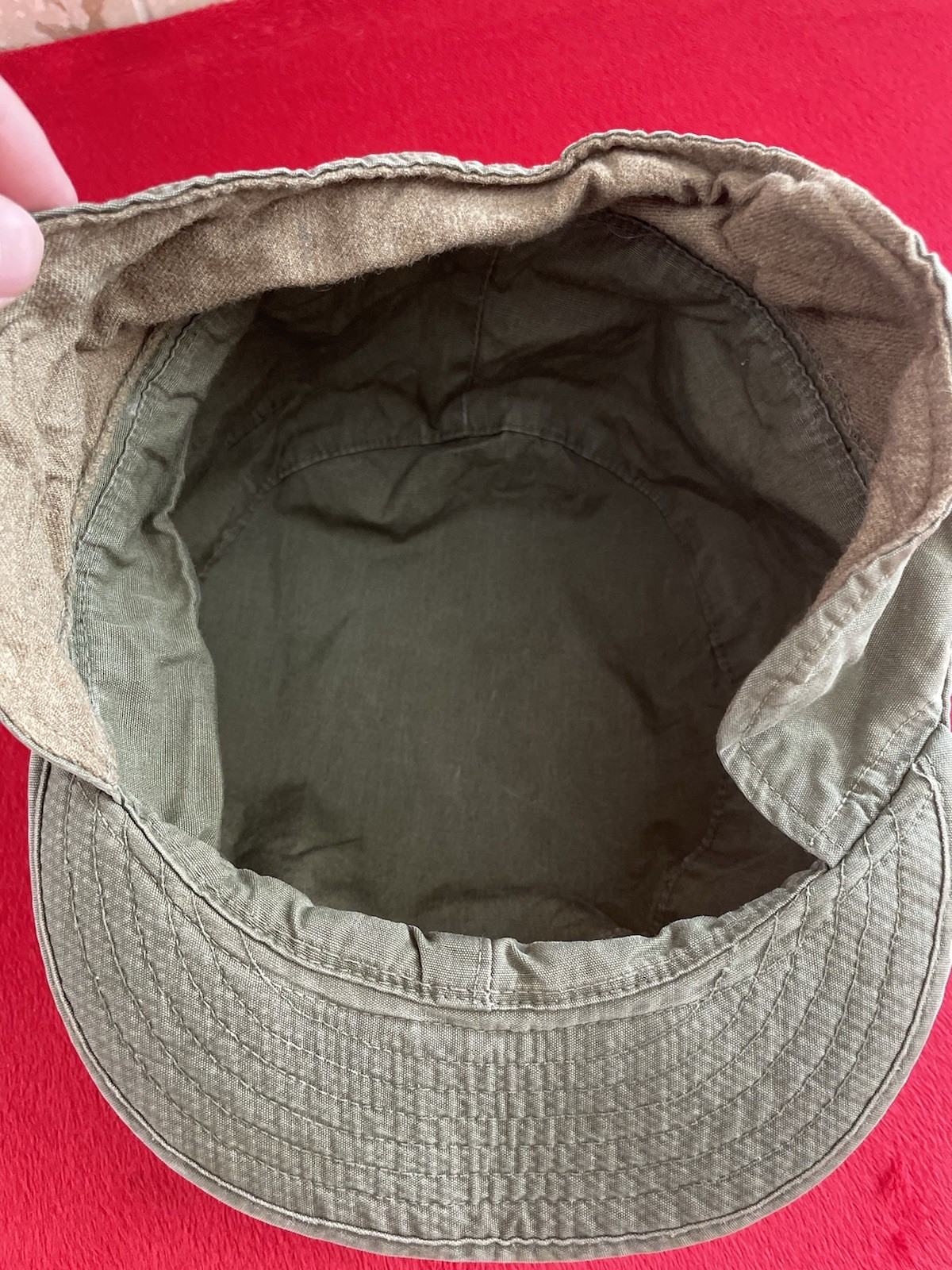 M-51 CAP Field, Cotton, Poplin, Wind Resistant OG size 6 7/8 Vintage Vietnam War