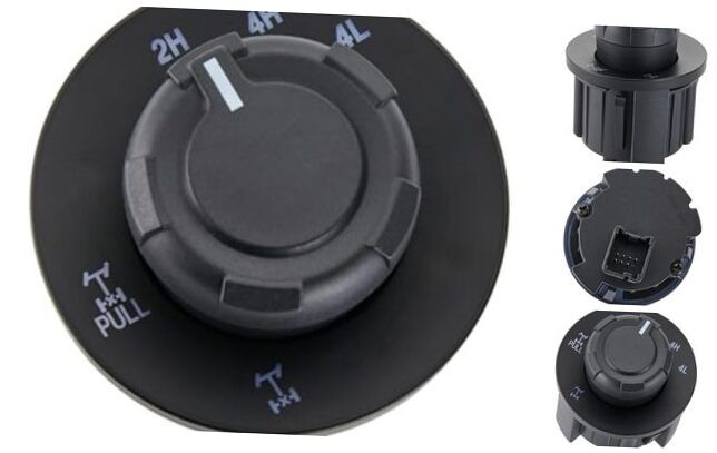 4x4 4WD Wheel Drive Button E-Locker Override Control Switch Knob Fits Ford