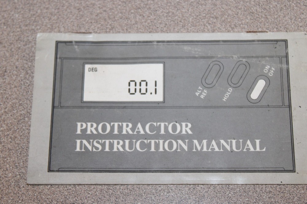 SPI Swiss Precision Instruments Protracto Level II 31-043-3 Untested