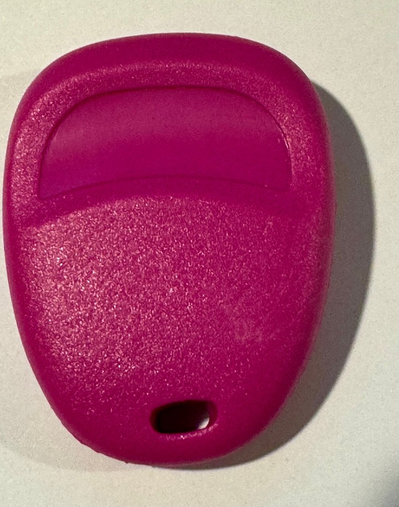 Pink keyless remote 3 button car fob case shell button pad 15042968 KOBLEAR1XT