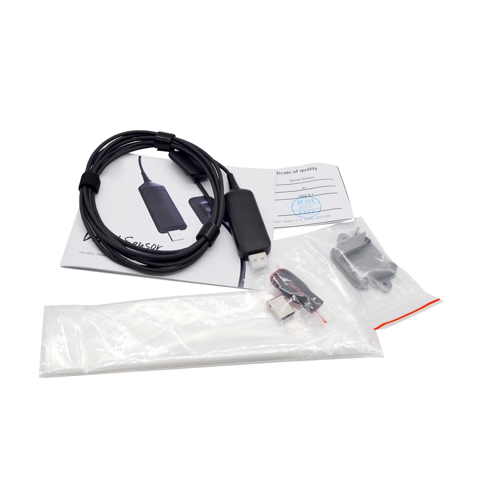 High Resolution Digital Dental X-Ray Sensor Imaging System Size 1.0 R1 USB 2.0