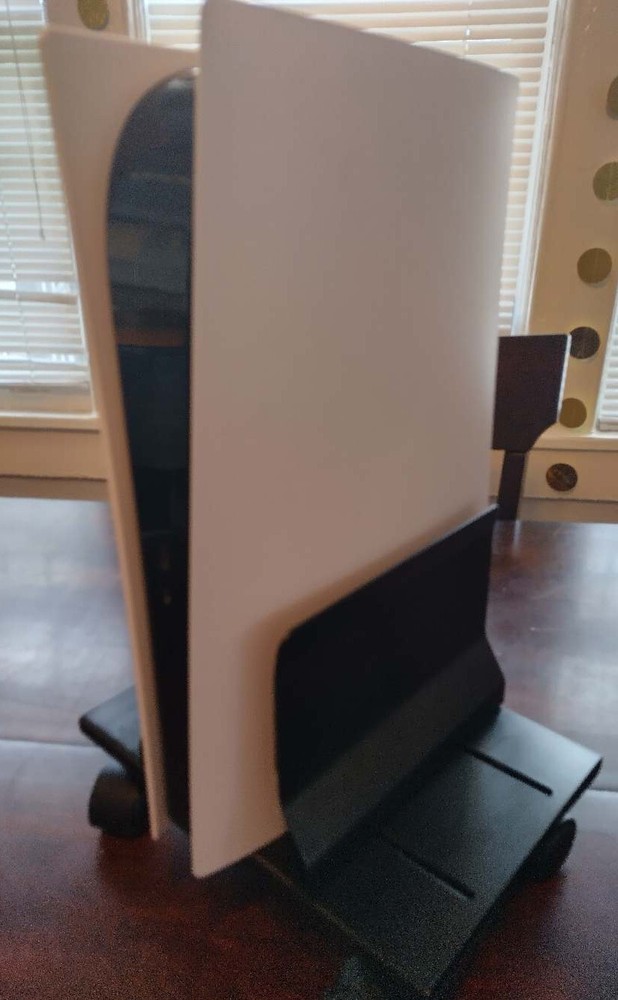 Gaming Console Computer Cart BLACK WITH CASTERS NIB