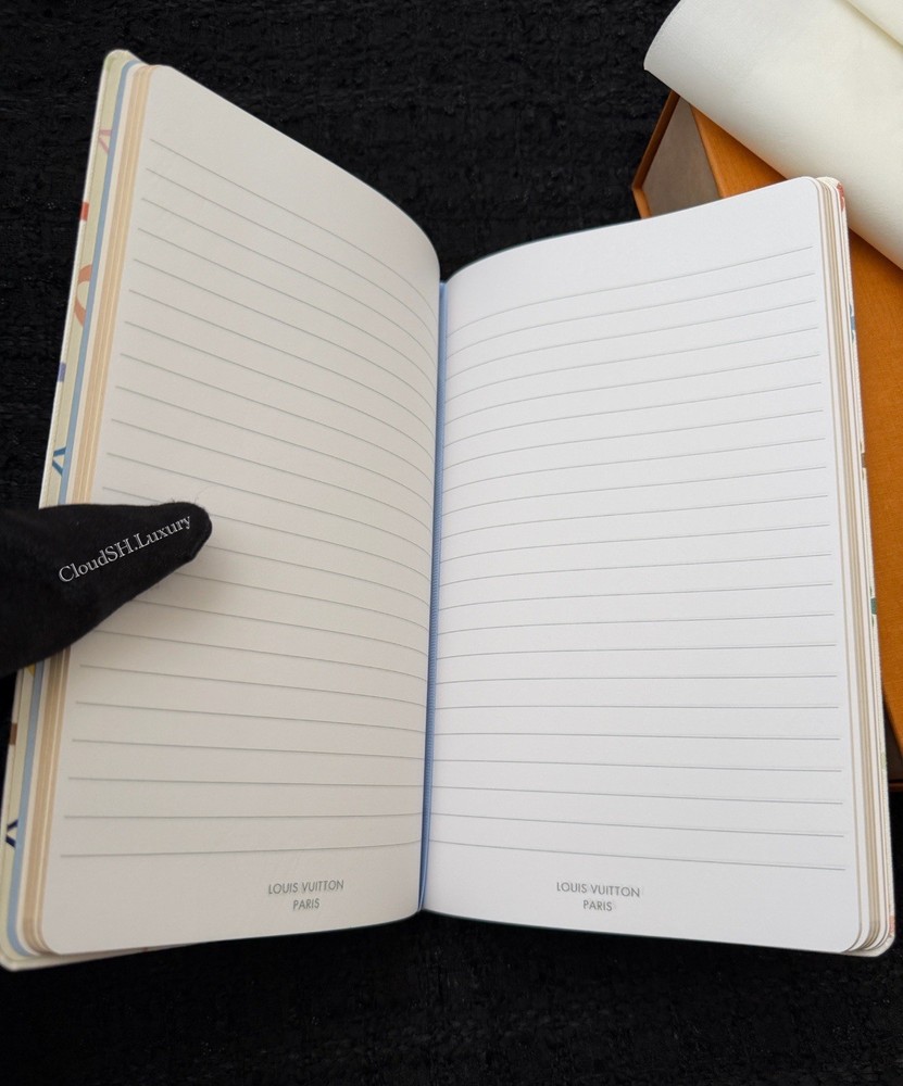 Auth Louis Vuitton LV x TM Monogram Multicolor Jane Notebook MM - Gl1301
