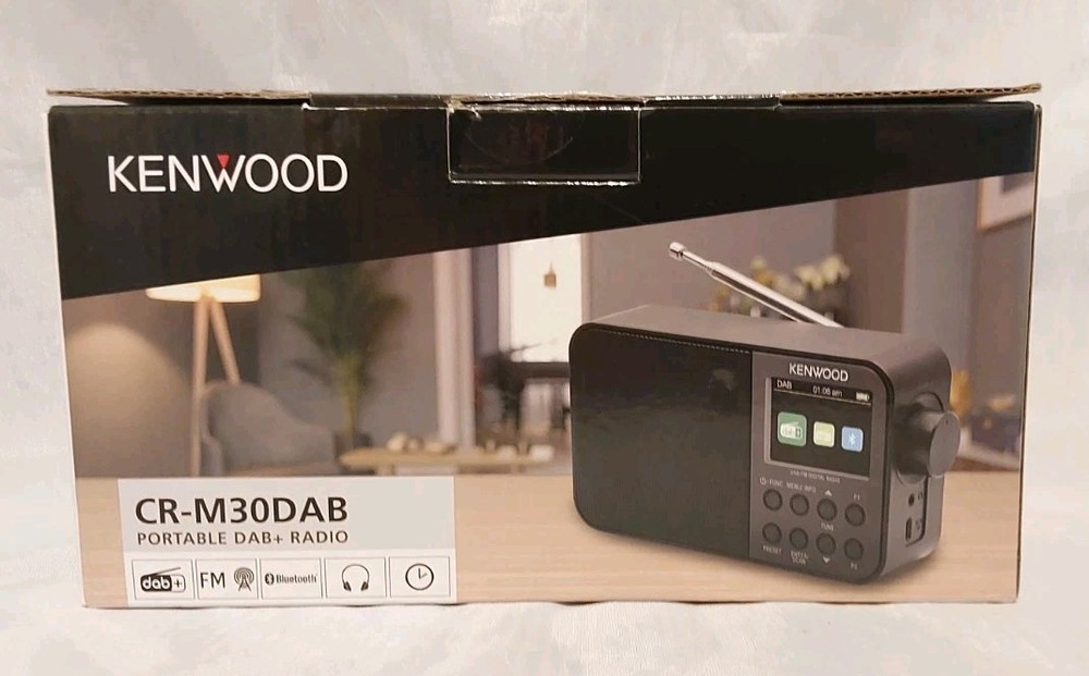 Radio Kenwood Cr M30Dab, Black