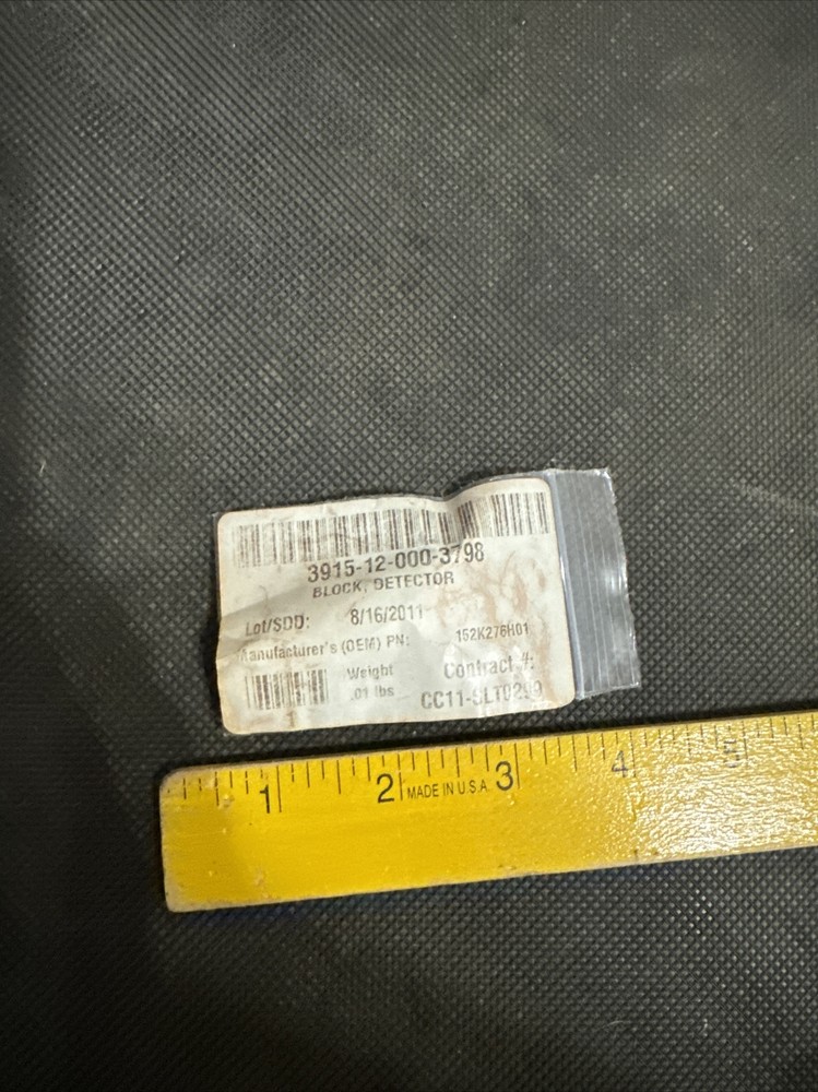 152k276h01 Block Detector