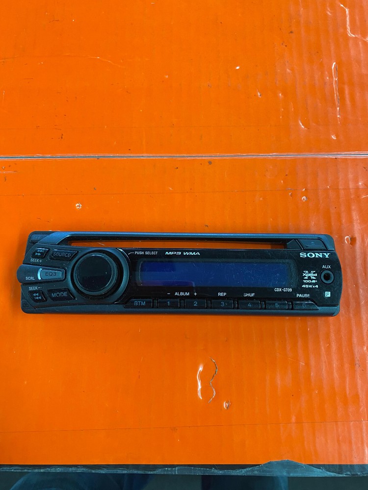 SONY CDX-GT09  FACEPLATE