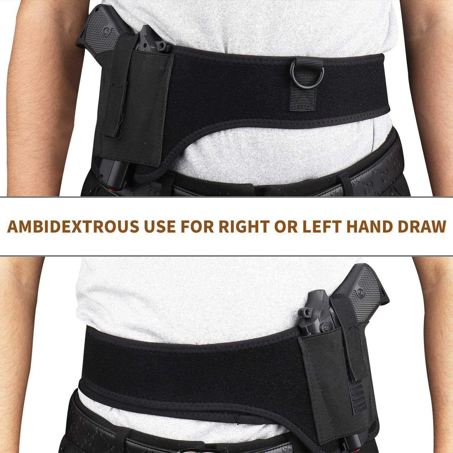 Tactical Concealed Carry Shoulder Waist Pistol Hand Gun Holder Holster Pouch US