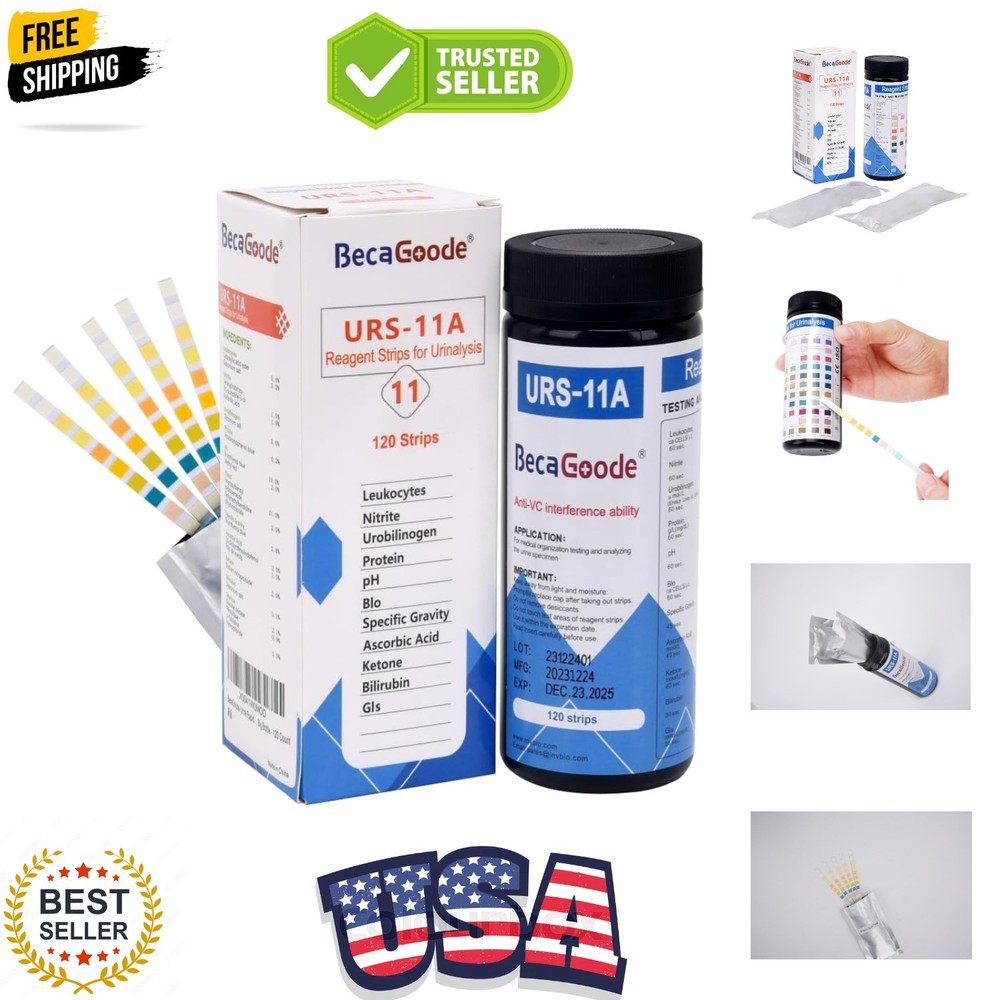 Rapid -Strips 11 Parameters, UTI  Kit, Liver Function, Kidney and Gallbladder...