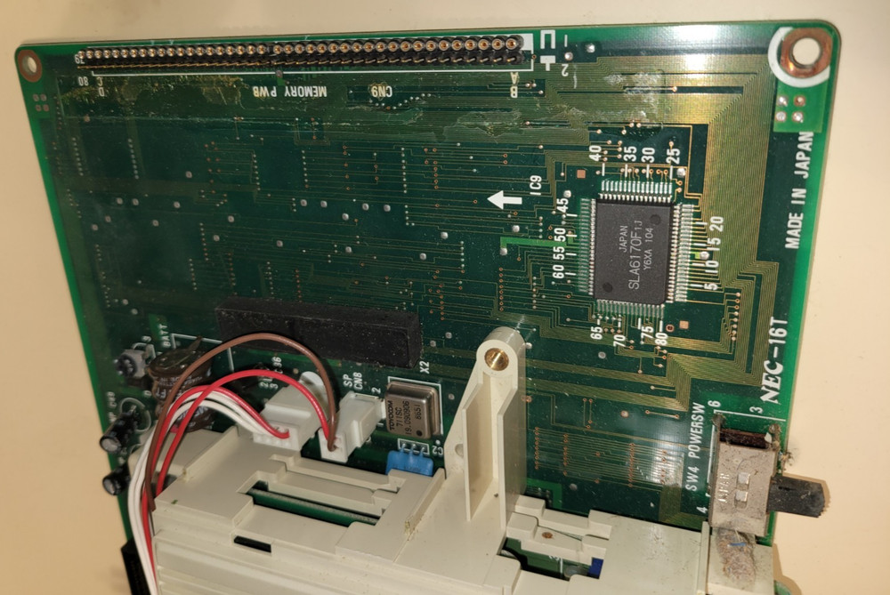 NEC MultiSpeed PC-16-02 Laptop Computer Motherboard 72404823 Untested