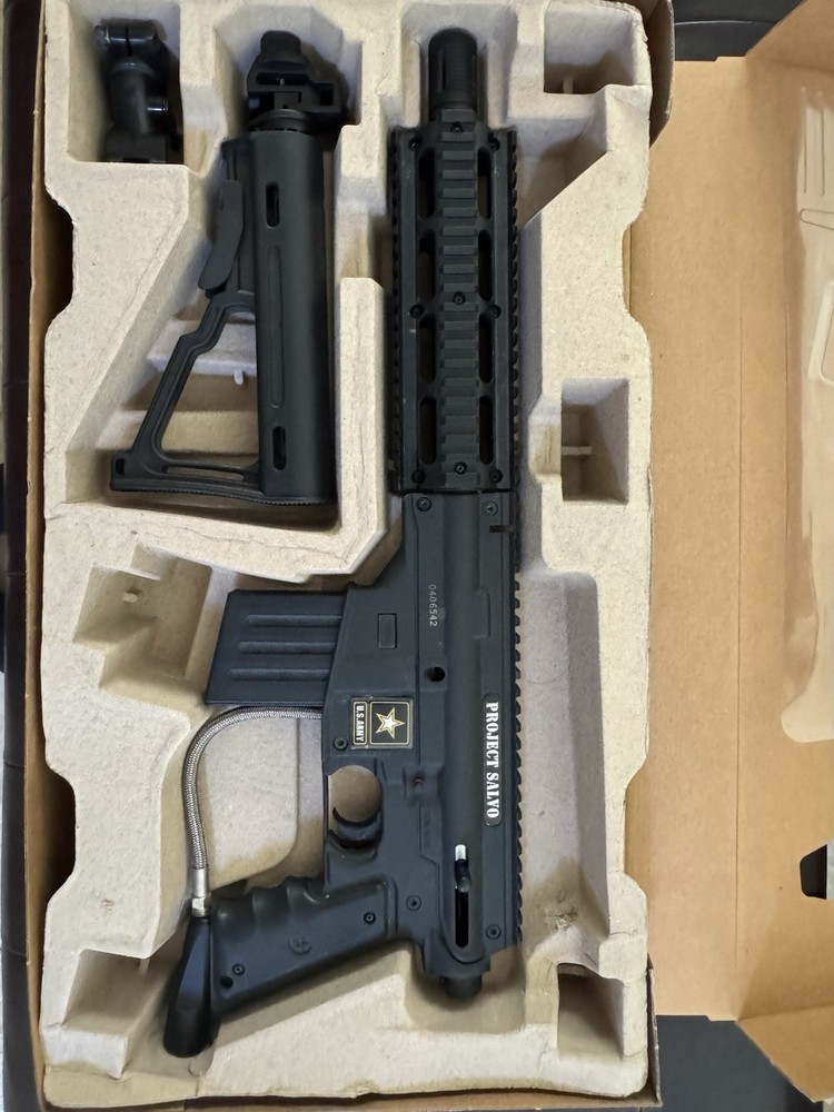 Full Paintball Starter Bundle – Tippmann Project Salvo + Extras