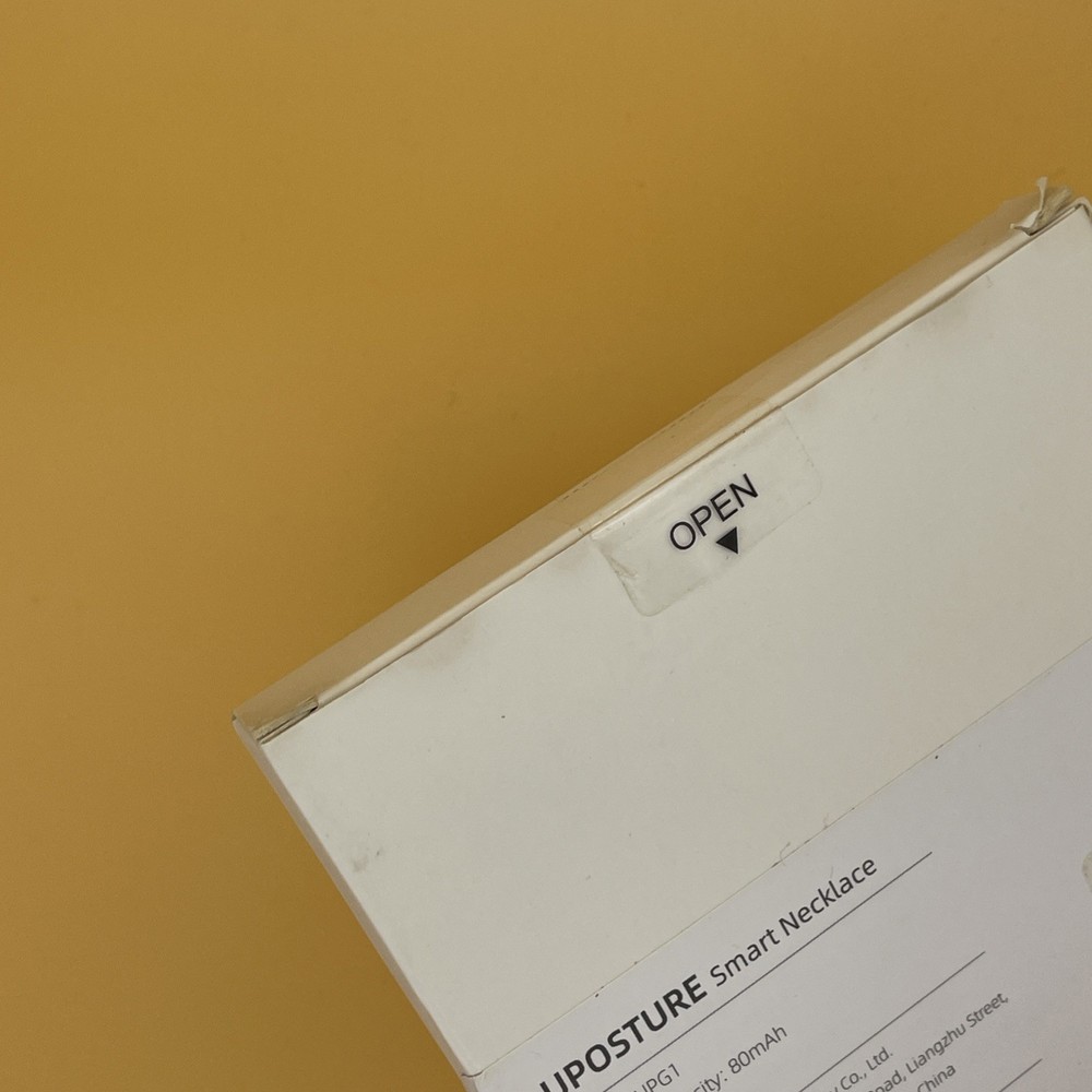 UPosture Smart Necklace Smart Algorithm Posture Trainer, Sage Green.