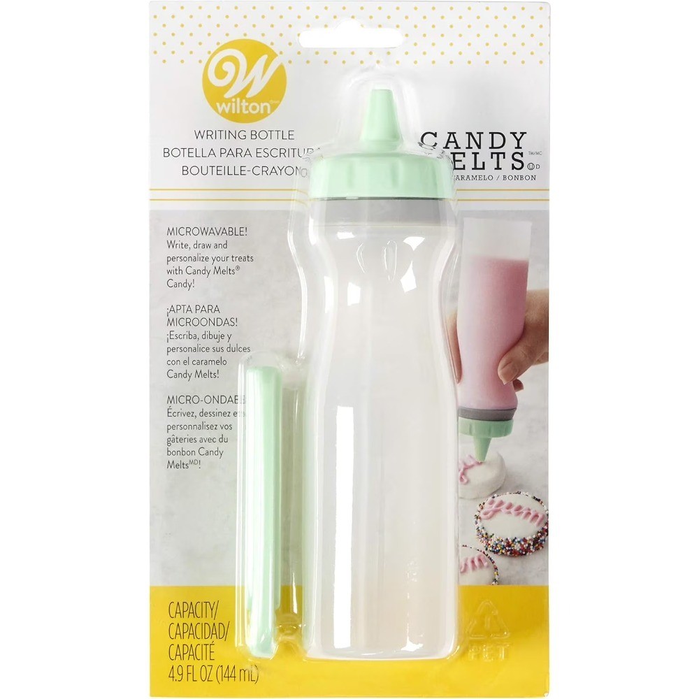 Silicone Squeeze Bottle for Icing Drizzle Candy Melts Chocolate Baking