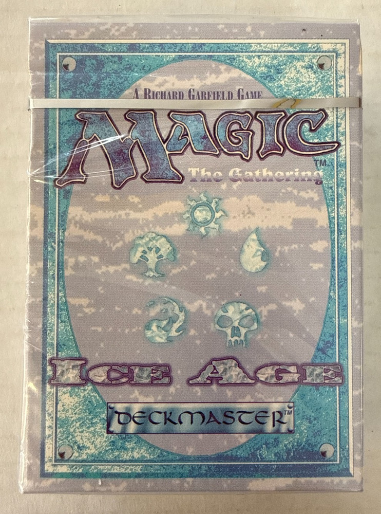 Magic The Gathering Ice Age Deckmaster Starter Deck ~ 1995 ~ SEALED ~ MTG ~ B