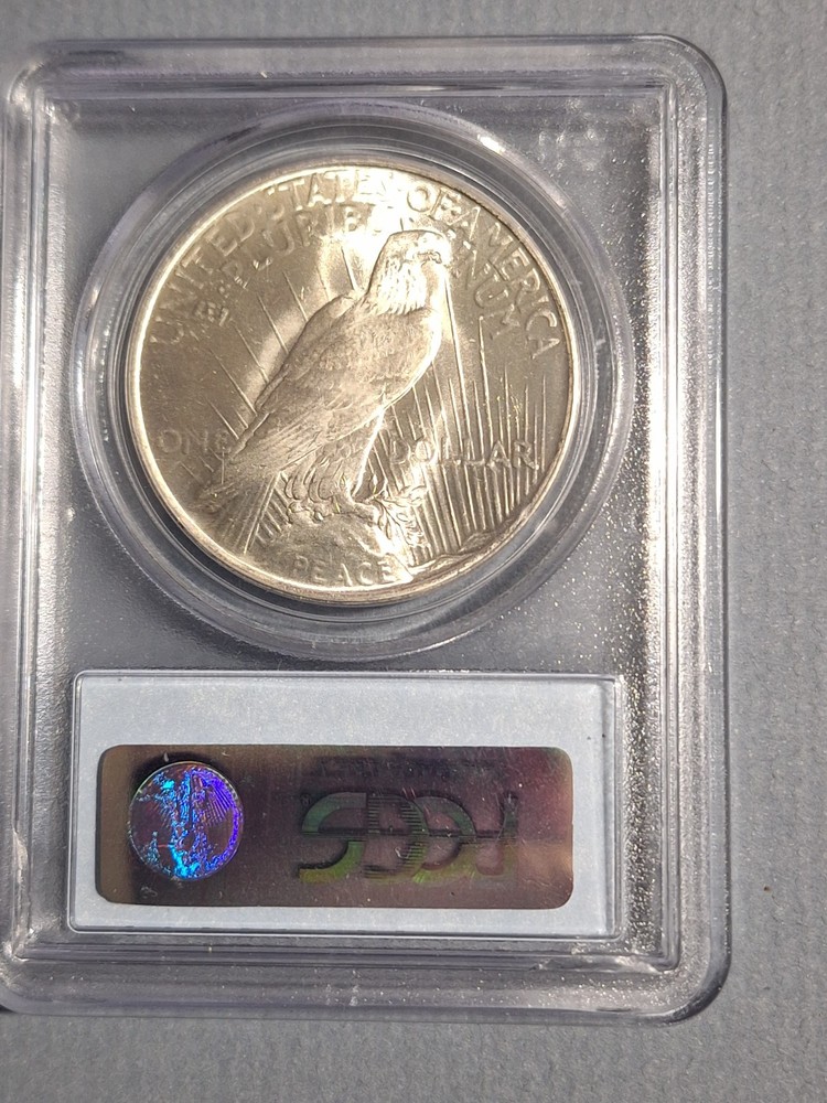 1923 Peace Silver Dollar PCGS MS 65