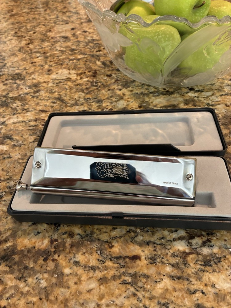 Silver Creek Diamondback Chromatic Harmonica