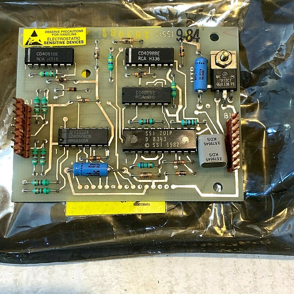 ITT SYSTEM Dual Tone Multi-frequency Decoder PCB  # 183981-101-PAK