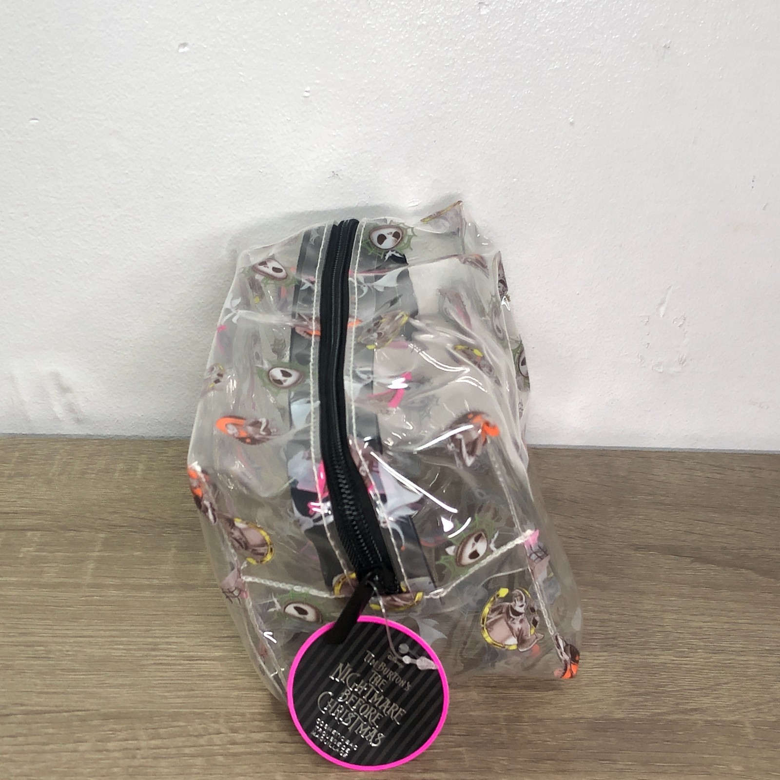 Disney Nightmare Before Christmas Revolution Make Up Cosmetic Bag Collectible 8"