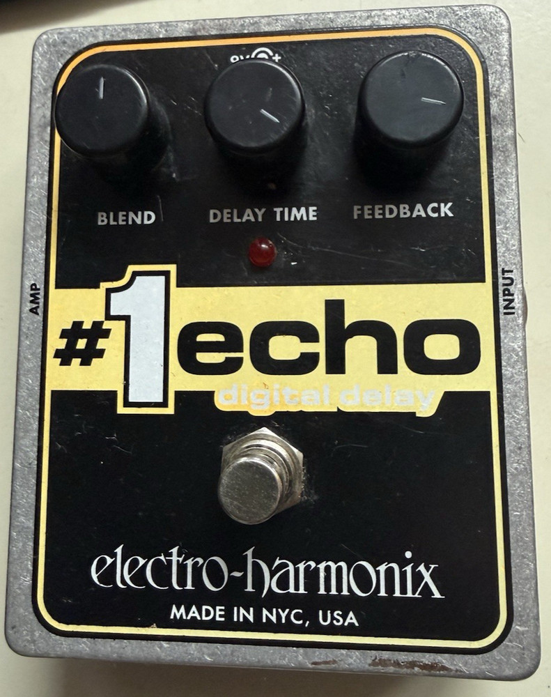 Electro-Harmonix #1 Echo Delay Guitar Effect Pedal USA