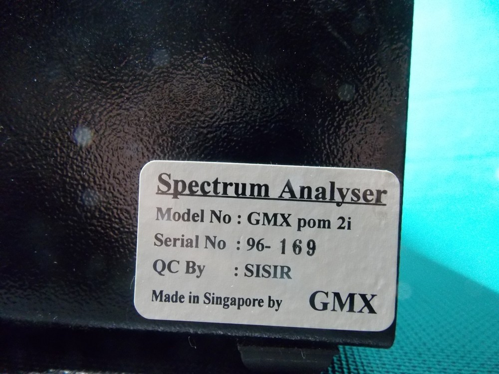 GMX pom 2i SPECTRUM ANALYZER (LAM-4038)