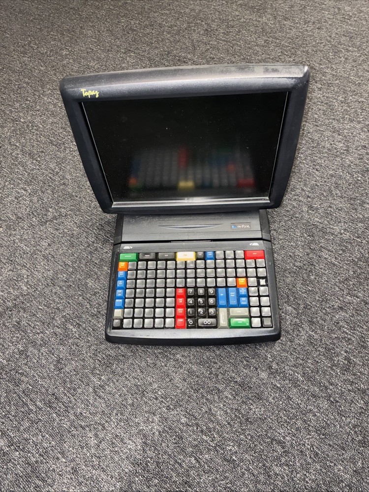 Verifone Topaz XL CC No. 04-068 Powers On, Untested