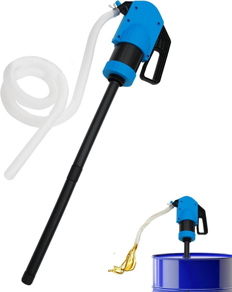Lever Action Drum Pump Cost-Effective Replacement - Manual Barrel Pump for Def,A