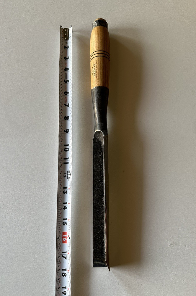 John Neeman 1 Inch Timber Framing Corner Chisel NEW CONDITION!!