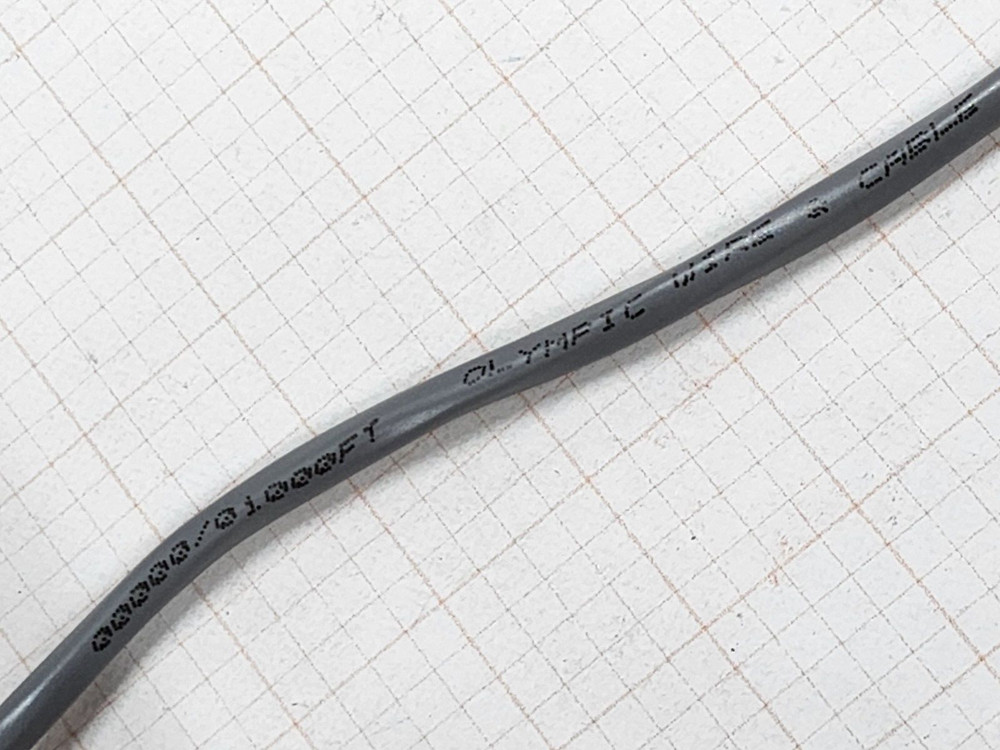 Olympic Wire & Cable 2004L 22/4C Riser Communication/Control Cable CMR Gray/50ft