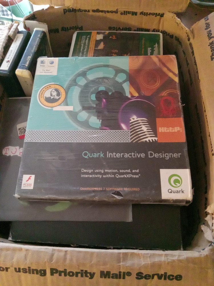 NEW Quark Interactive Designer Web Design MAC / PC New Sealed