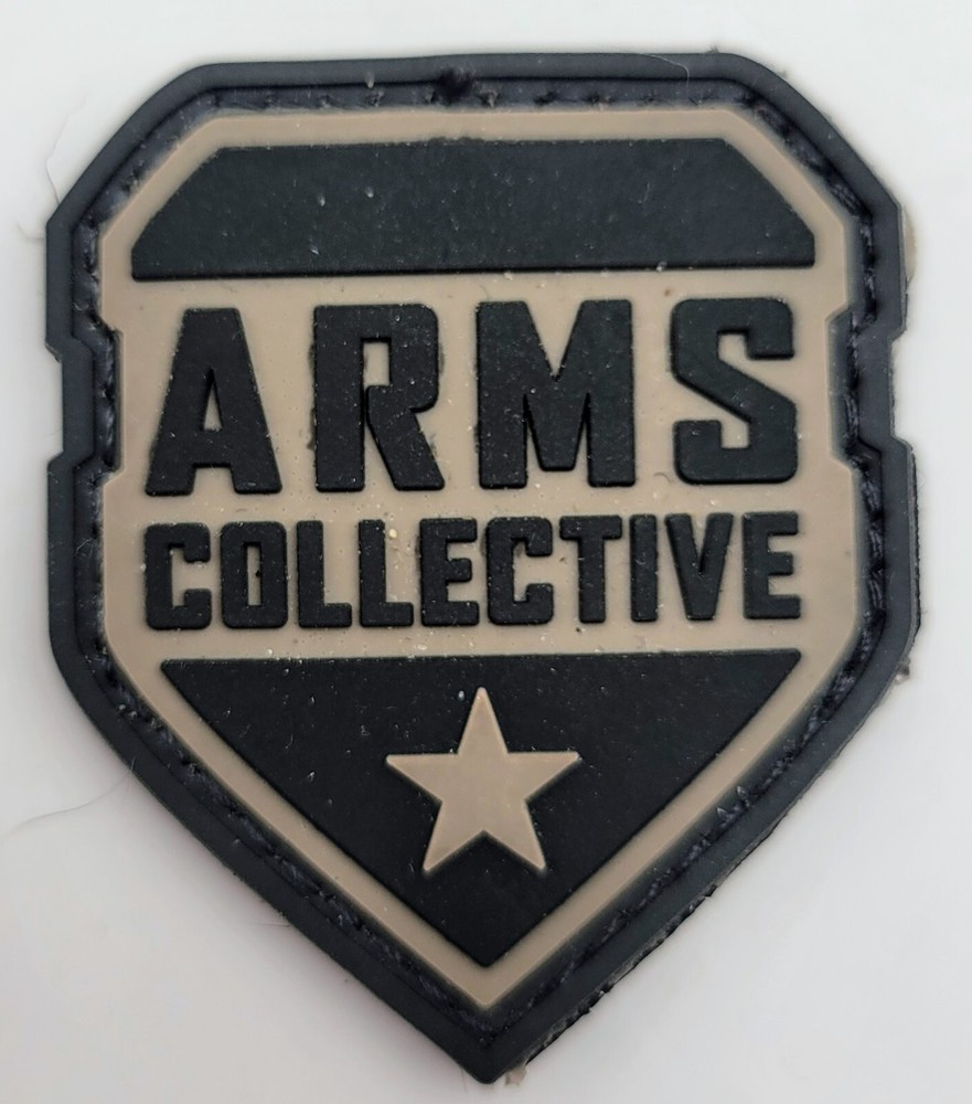 ARMS COLLECTIVE PVC Morale Tactical Hook Patch 2" x 2"