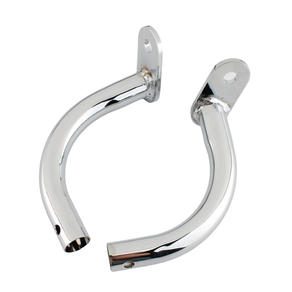 Chrome For 93-13 Harley Electra Glide Saddlebag Guard Eliminator Support Bracket