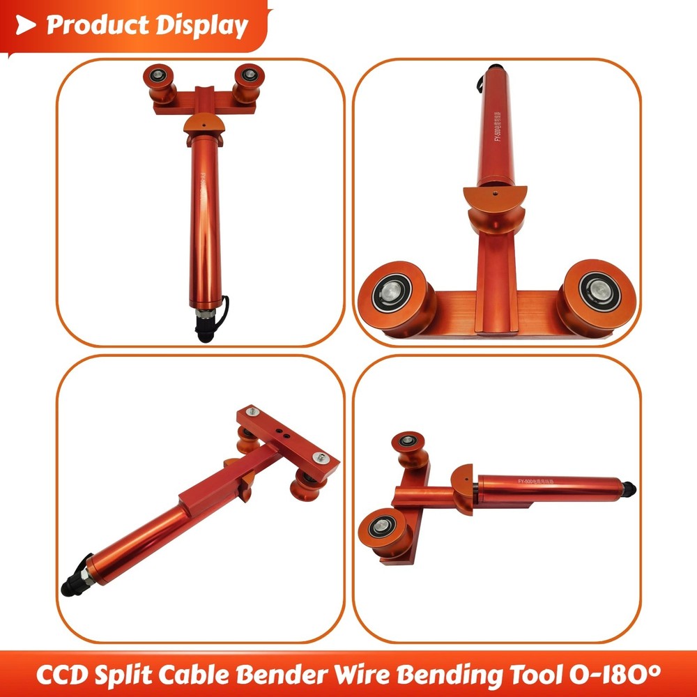 CCD Split Cable Bending Machine Cable Bender Wire Bending Tool 0-180°