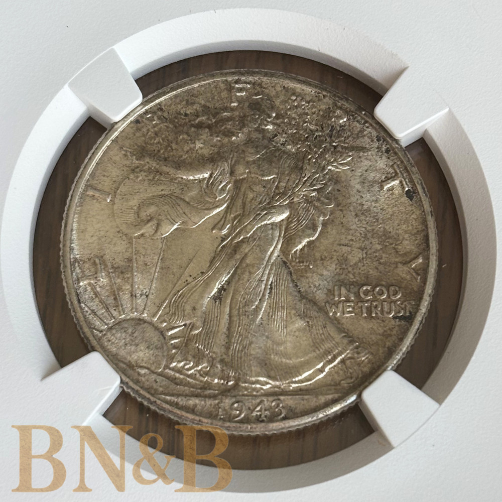 1943 Walking Liberty Half Dollar NGC MS64