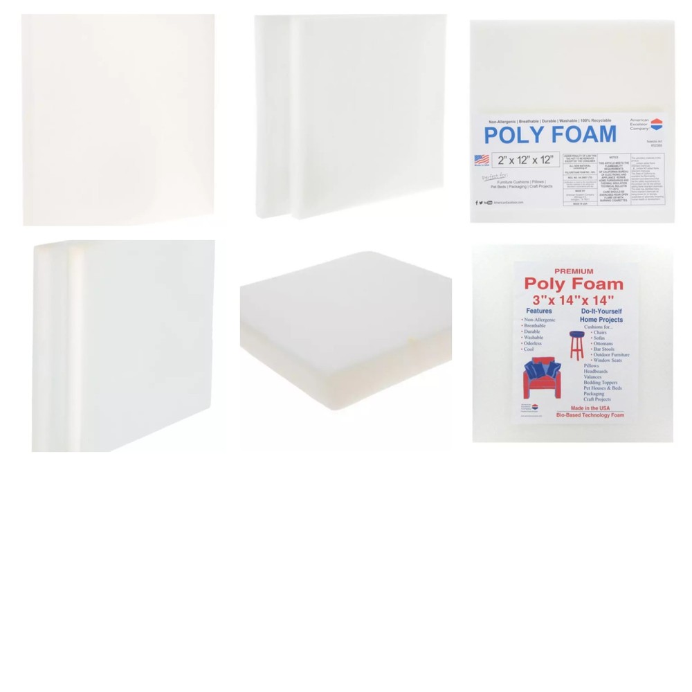 Poly Foam Pad Sheets Various Sizes Price Per Package