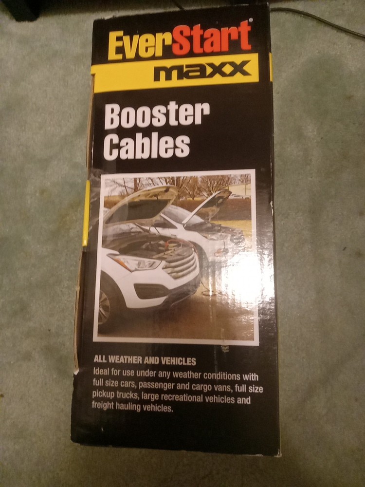Everstart Maxx 20 ft 4 gauge Booster Cables