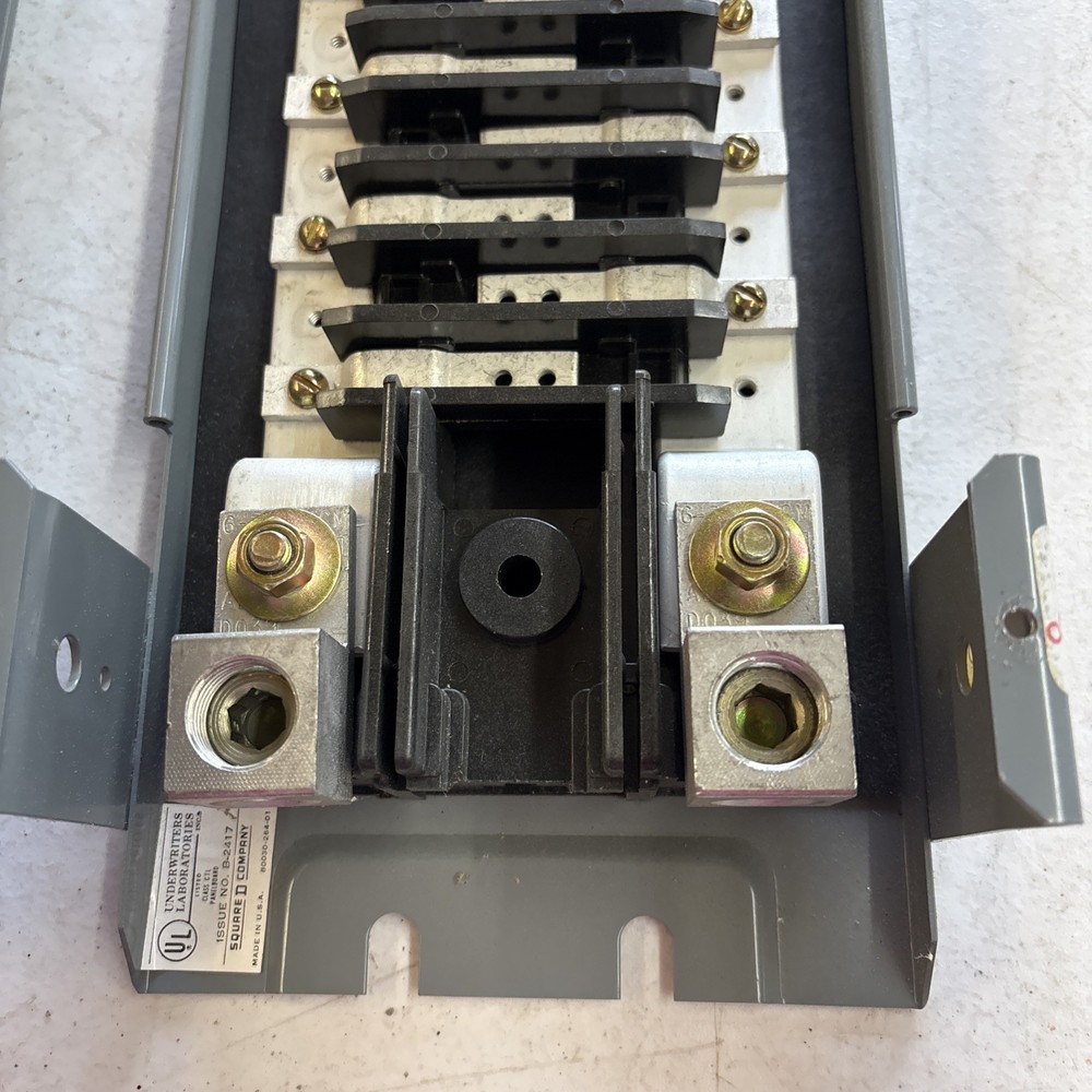 Square D NQOB-303 panelboard interior
