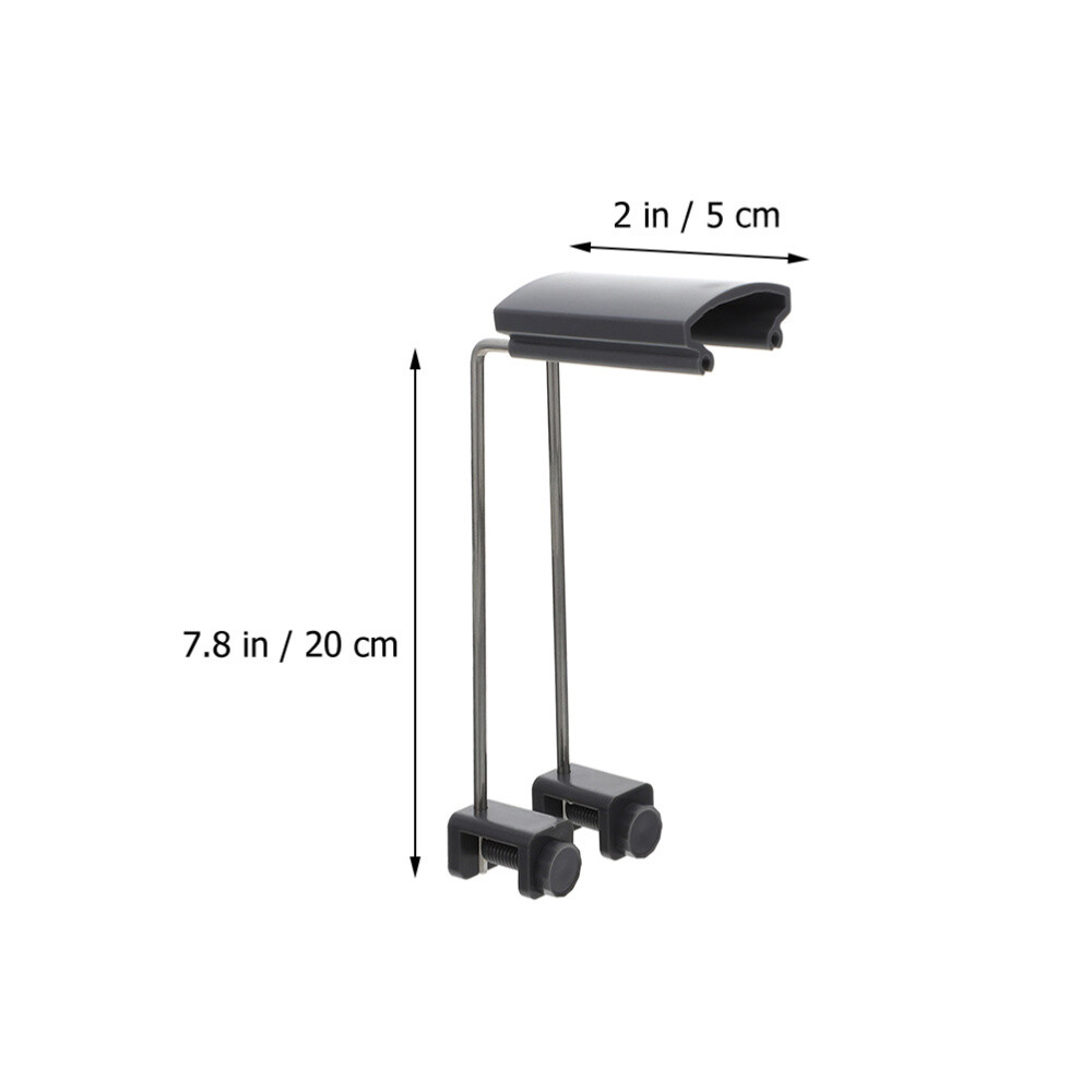 2PCS Aquarium Light Stand Aquarium Light Riser LED Adjustable Tank Mount Bracket