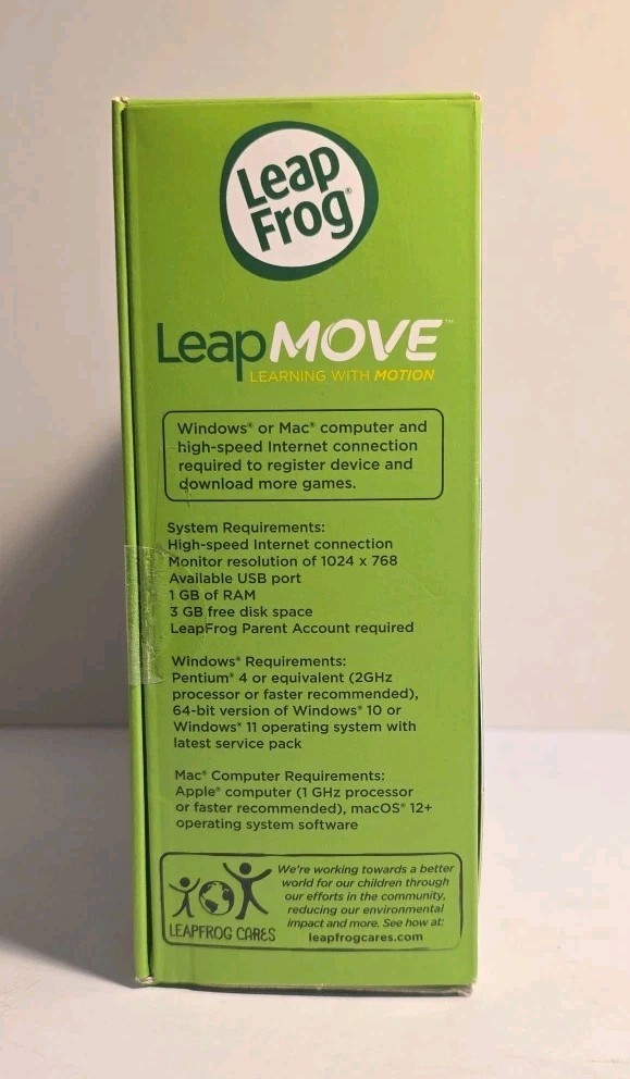 Leapfrog Leapmove Interactive Learning Game Ages 4–7 Years NEW