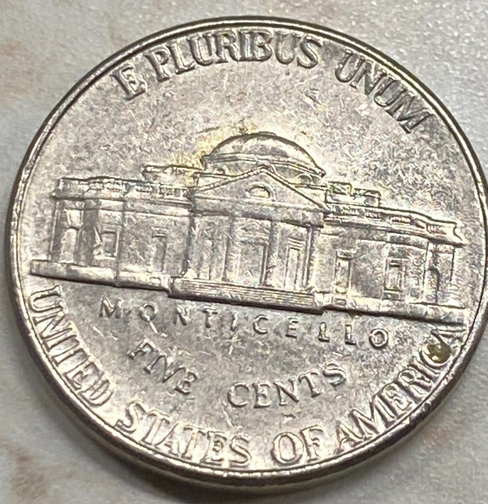 2000 D JEFFERSON NICKEL