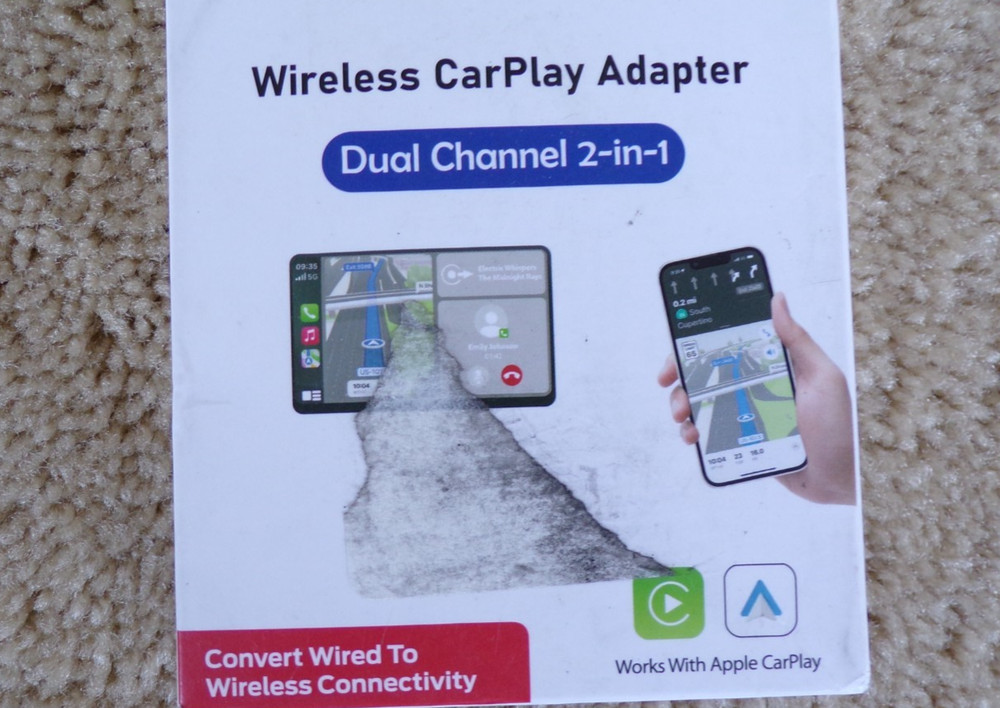 Wireless Carplay Adapter - Dual Channel - Model C6 @h20