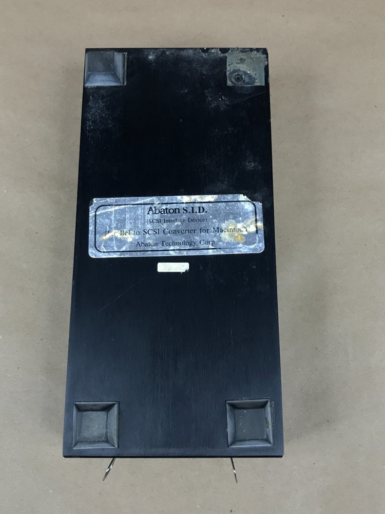Rare Abaton SCSI Interface Device Parallel to SCSI Converter for Macintosh