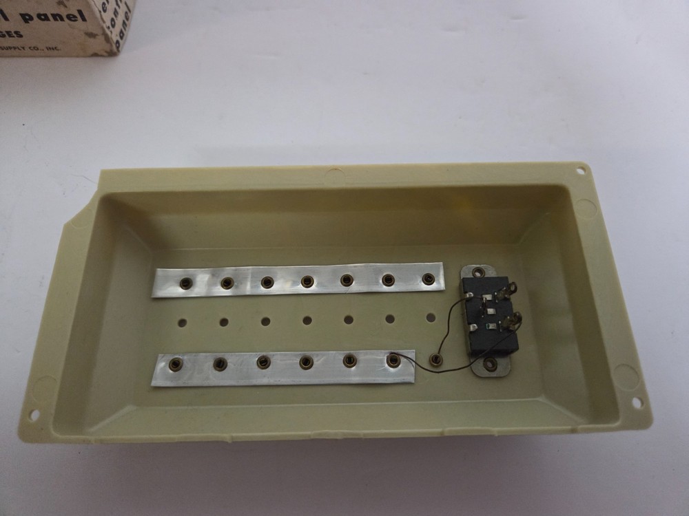 Ideal Models B-181 Terminal Control Panel Prestlok Model Train Accessory Vintage