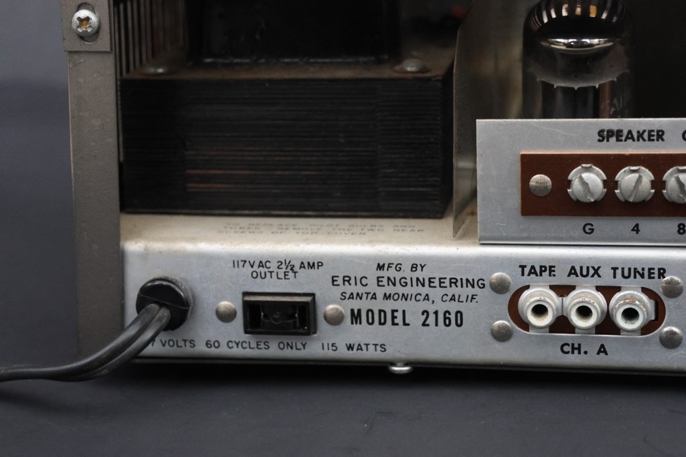 Eric Engineering 2160 6BQ5 Push Pull Integrated Tube Amplifier Plug and Play