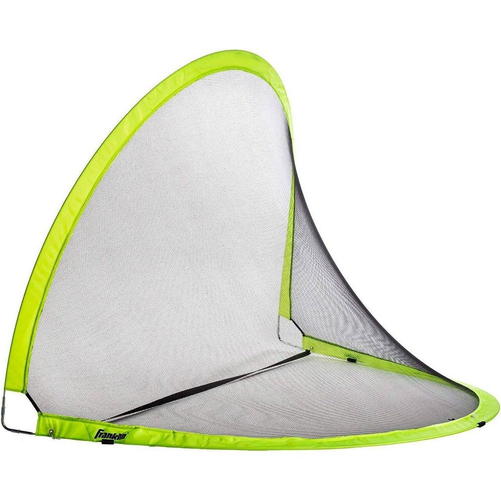 Franklin Sports 4'x3' Blackhawk Pop Up Soccer Goal Set with Carry Bag