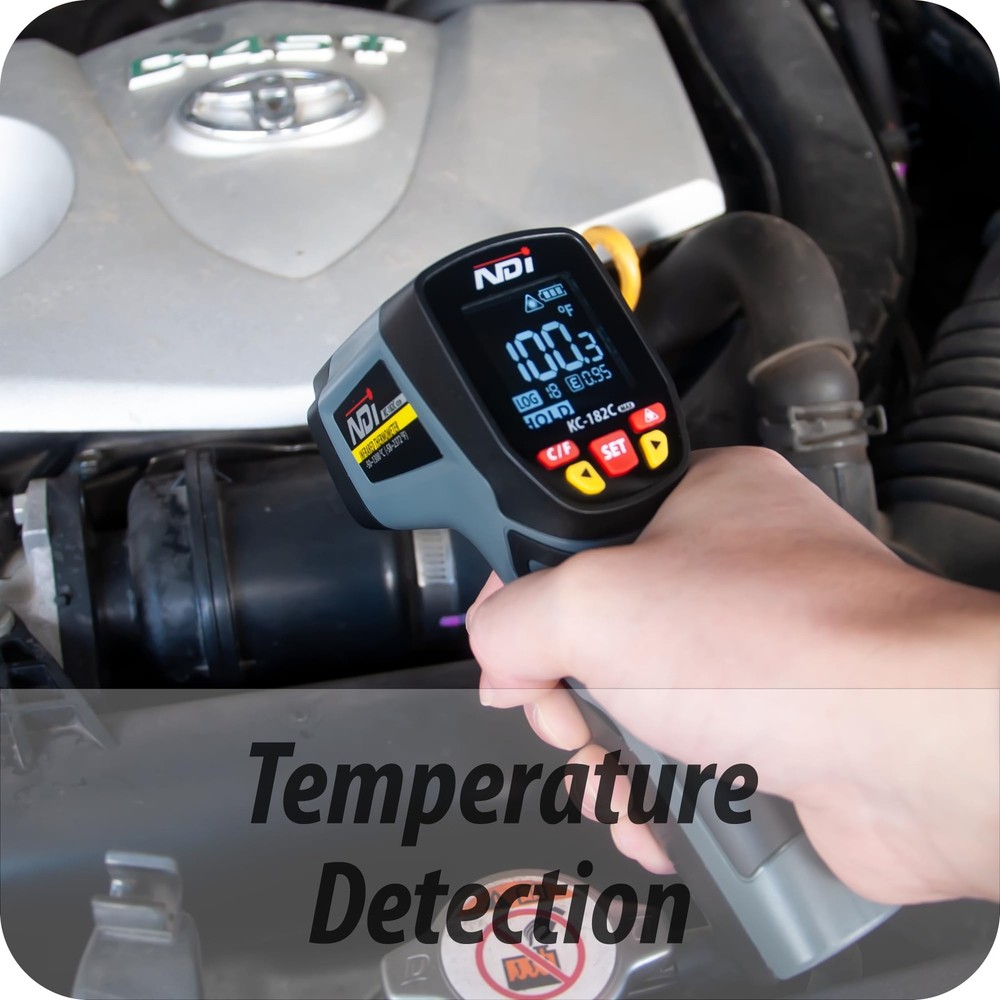 High-Precision Thermometer Temperature , -58℉ to +2372℉, Multi-Purpose for Co...