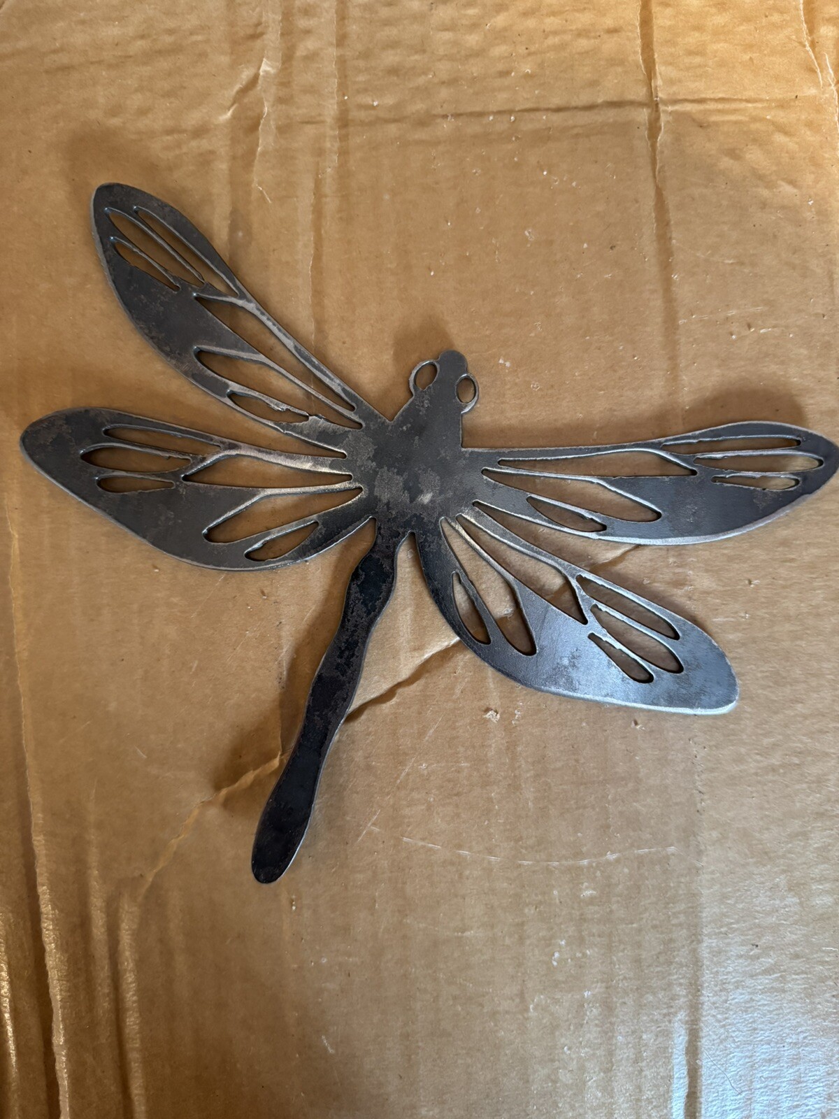 Large Handmade Joe Coniff North Country Style Triangle Wind Chime Bell W/ Option