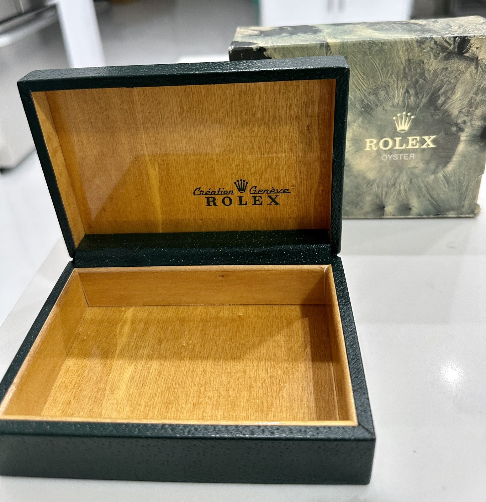 100% Genuine Rolex Datejust 16013 16014 Box Booklets Tags FULL SET 80s clean
